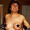 Man With Breast Implants
